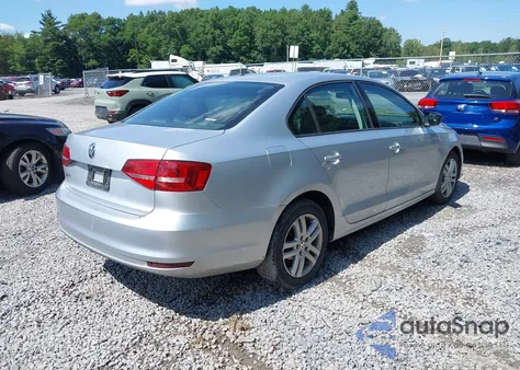 2015 Volkswagen Jetta 2.0L S from USA, damaged, VIN 3VW2K7AJXFM202463
